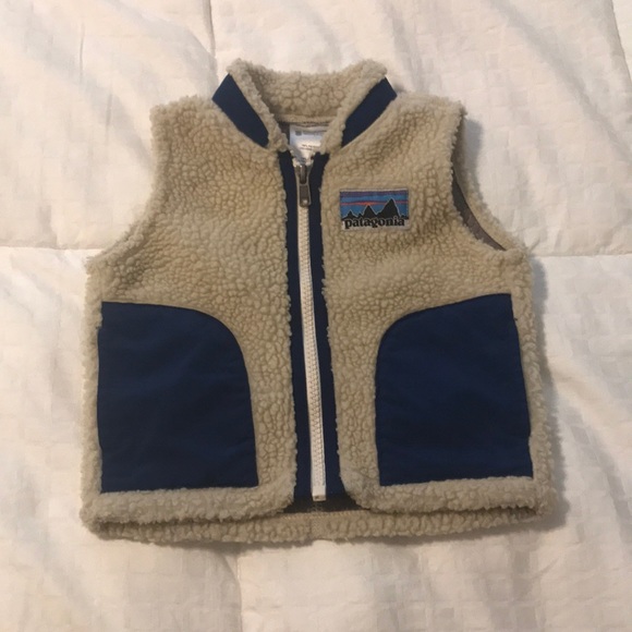 patagonia baby fleece vest